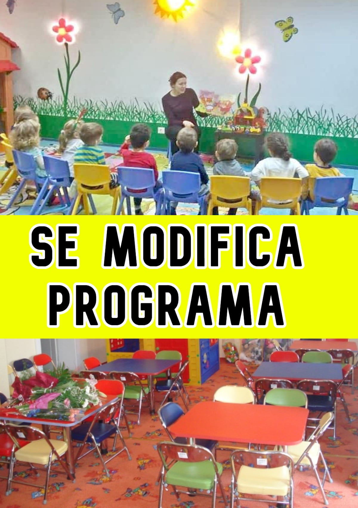 Programa Gradinita Se modifică programa la grădiniță. Ce schimbări îl așteaptă pe copilul ...